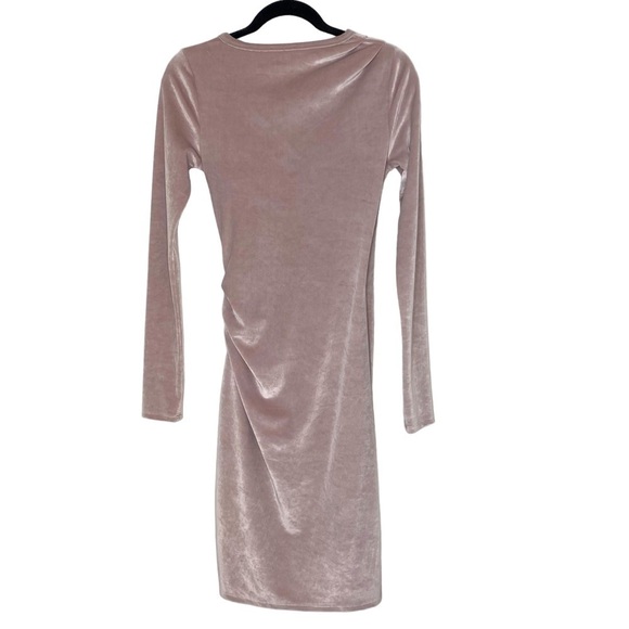 𝅺ARITZIA WILFRED FREE Klum Velvet Wrap Dress Size Small - Picture 9 of 14